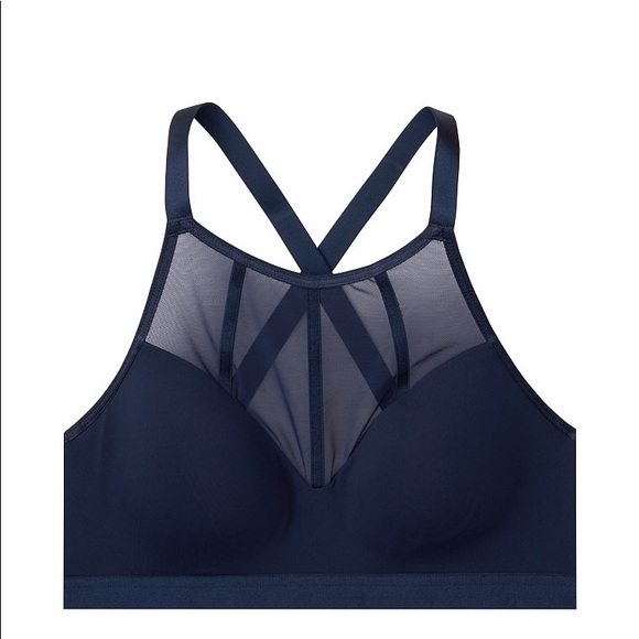 Victoria’s Secret Mesh High Neck Sports Bra - Picture 2 of 3